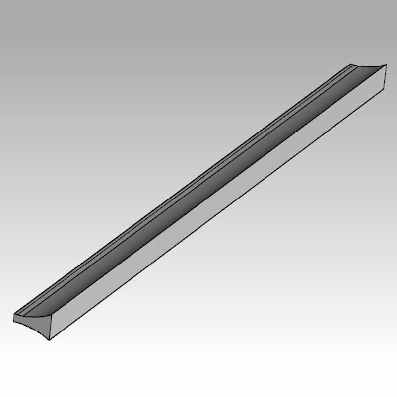 X-band end-fed slotted waveguide